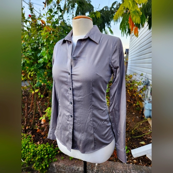 Grey Banana Republic Button Up Shirt - Picture 1 of 2